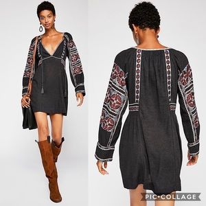 Free People Tough Love Shirt Dress